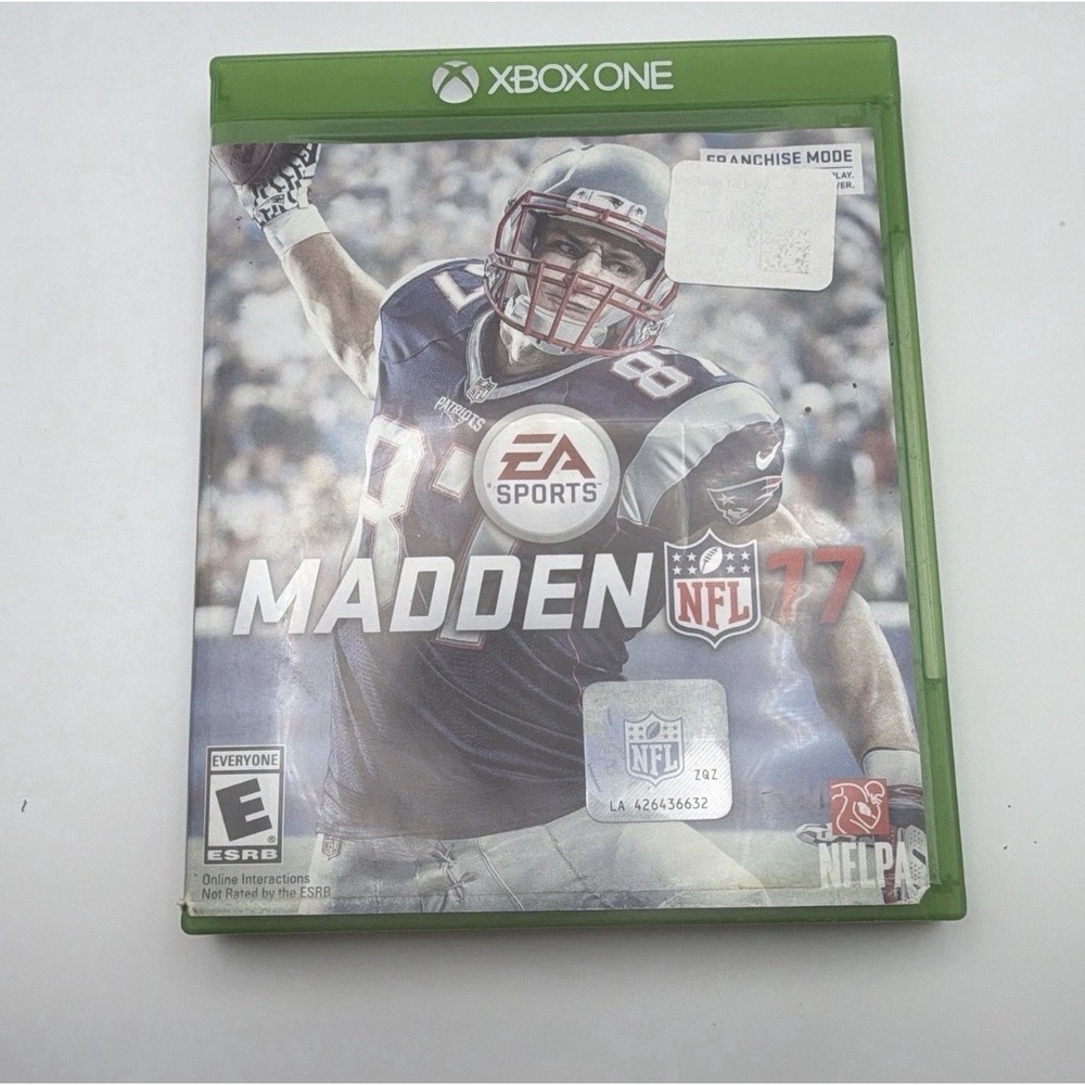 Madden NFL 17 Xbox One EA Sports Football Video Game Complete Tested Disc CIB